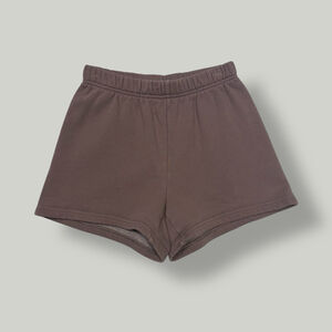 ARITZIA TNA Shorts Women Size 2XS Purple Cozy Fleece Perfect High-waisted Basic